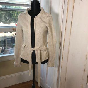 Theory belted cashmere blend belted cardigan S